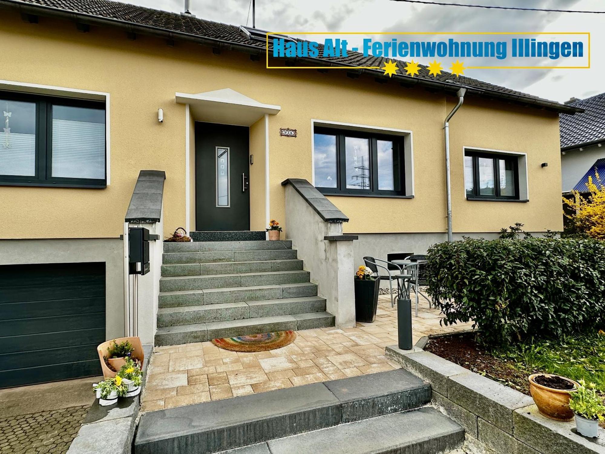 Haus Alt - Ferienwohnung Illingen  外观 照片